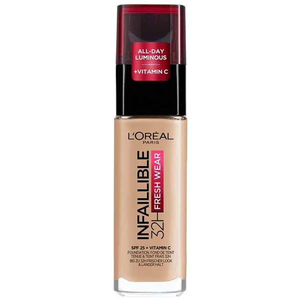 Εικόνα από L'Oreal Infaillible 32H Fresh Wear 125 Natural Rose 30ml