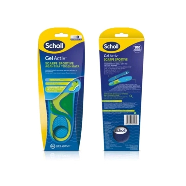 Εικόνα από Scholl Gel Activ Πάτοι για Αθλητικά Υποδήματα & Απορρόφηση Κραδασμών Large 2τμχ