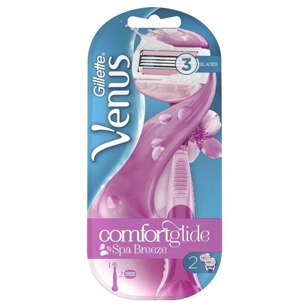 Εικόνα από Gillette Woman Mηχανή Venus Spa Breeze (Mηχανή + 2 Aνταλλακτικά)