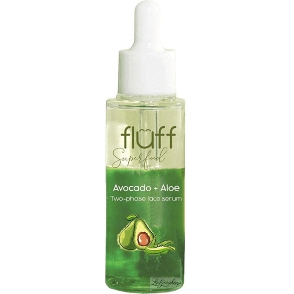 Εικόνα από Fluff Aloe And Avocado Booster Two Phase Serum Προσώπου 40ml