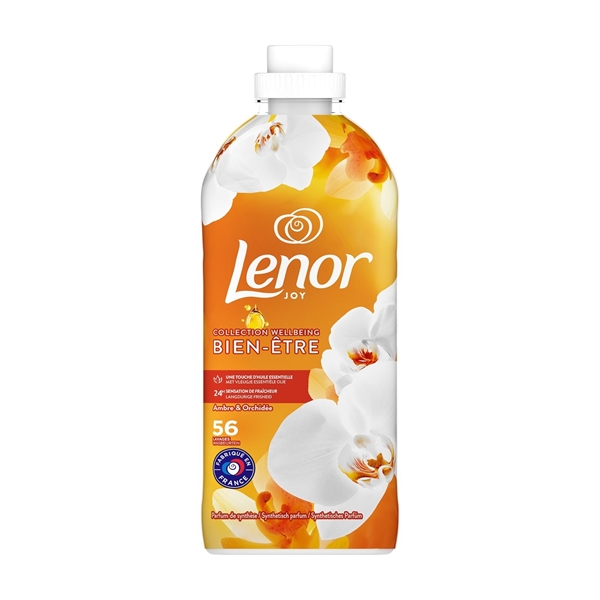 Εικόνα από Lenor Mαλακτικό Joy Gold Orchid 56 Mεζούρες