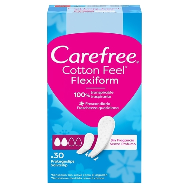 Εικόνα από Carefree Σερβιετάκι Cotton Freel  Flexiform30 Tμχ