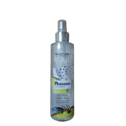 Εικόνα της Beauty Line Glitter Body Mist Monsoon Coconut 200ml