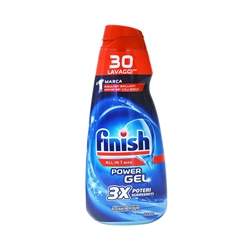 Εικόνα της Finish All in One Power  Gel Fresh Πλυντηρίου Πιάτων 600ml 30 Μεζούρες