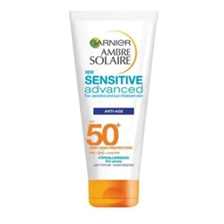 Εικόνα της Garnier Ambre Solaire Face Cream sensitive advanced anti-age spf50 100ml