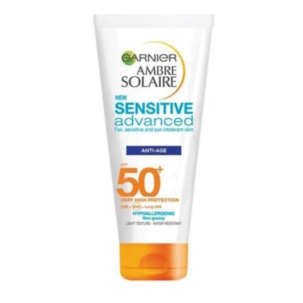 Εικόνα από Garnier Ambre Solaire Face Cream sensitive advanced anti-age spf50 100ml