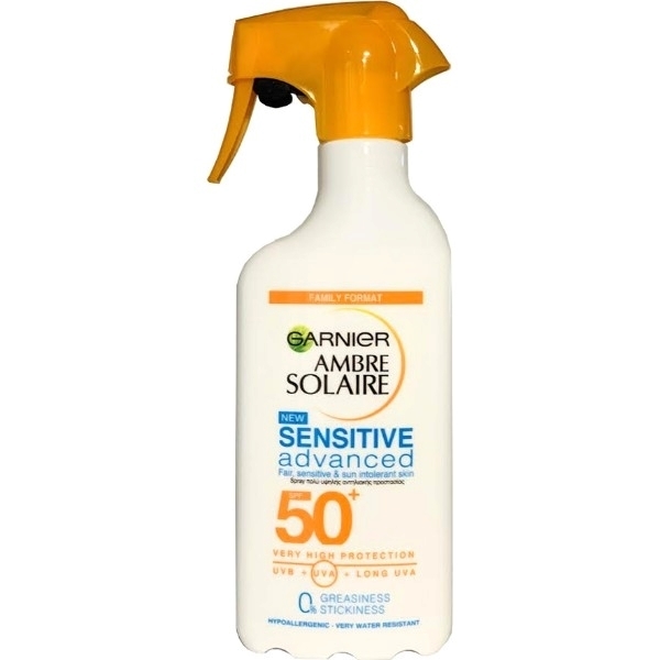 Εικόνα από Garnier Ambre Solaire Spray Family sensitive advanced  spf50 300ml