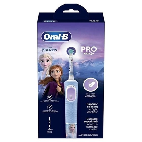 Εικόνα από Oral-B Eπαναφορτιζόμενη Oδοντόβουρτσα Vitality  Pro Kids Frozen 3+