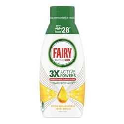 Εικόνα της Fairy Platinum Gel Πλυντηρίου Πιάτων Λεμόνι 504ml