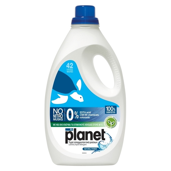 Εικόνα από My planet Υγρό Πλυντηρίου Natural Power 42M 2100ml