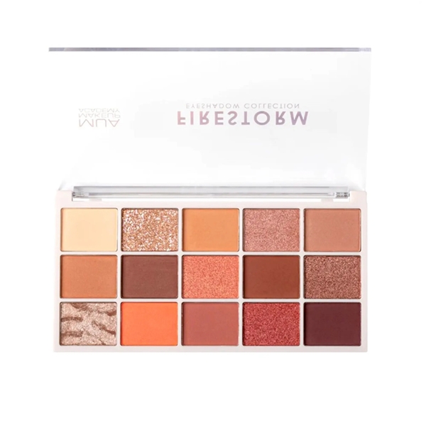 Εικόνα από Mua Makeup Academy Eyeshadow Pallette Firestorm 15 Shade 12g