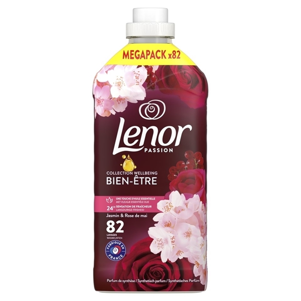 Εικόνα από Lenor Mαλακτικό Passion Jasmine & Rose 82 Mεζούρες
