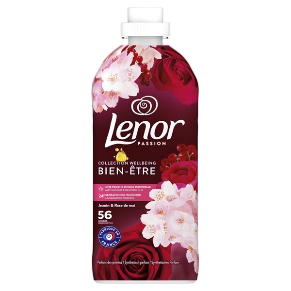 Εικόνα από Lenor Mαλακτικό Passion Jasmine & Rose  56 Mεζούρες