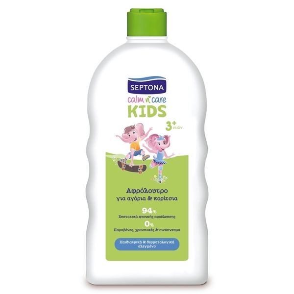 Εικόνα από Septona Calm N Care Kids Σαμπουάν & Αφρόλουτρο Για Αγόρια & Κορίτσια 750ml