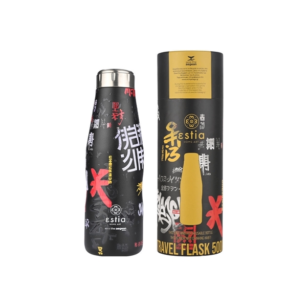 Εικόνα από Estia Travel Flask Save The Aegean Tokio Underground  0.5lt