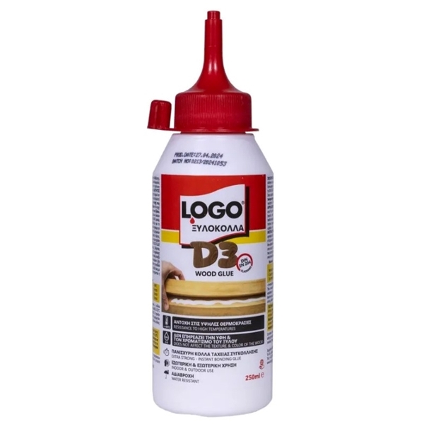 Εικόνα από Logo D3 Ξυλόκολλα 250ml