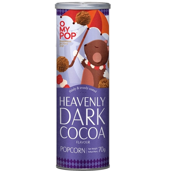 Εικόνα από POPCORN DARK COCOA 70GR OMYPOP