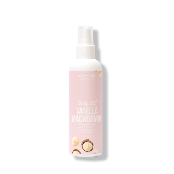 Εικόνα από Beauty Line Λάδι Σώματος Βανίλια  Μακαντάμια 200ml