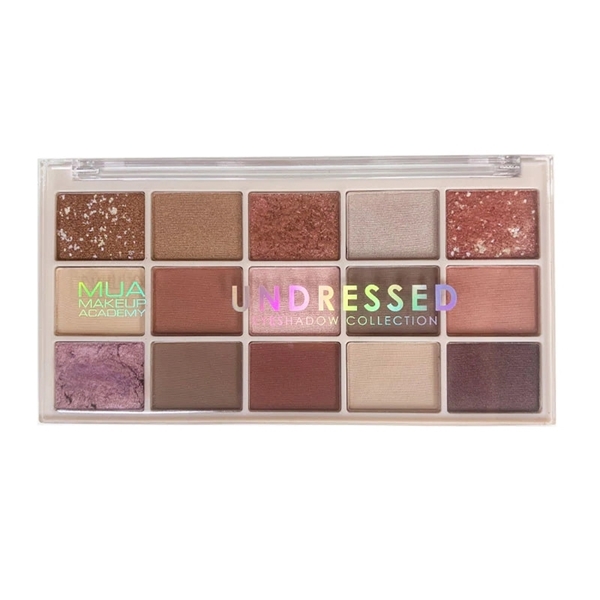 Εικόνα από Mua Makeup Academy Eyeshadow Pallette Undressed 15 Shade 12g