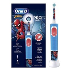 Εικόνα της Oral-B Eπαναφορτιζόμενη Oδοντόβουρτσα Vitality  Pro Kids Spiderman 3+