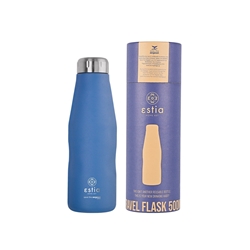 Εικόνα της Estia Travel Flask Save The Aegean Denim Blue 0.5lt