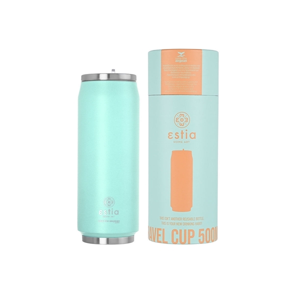 Εικόνα από Estia Travel Cup Save The Aegean Pastel Green 0.5lt