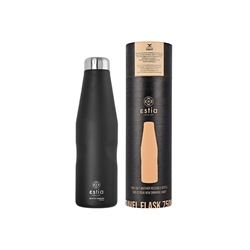 Εικόνα της Estia Travel Flask Save The Aegean Black Matte 0.75lt