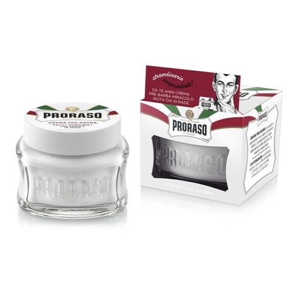 Εικόνα από Proraso White Sensitive Κρέμα για πριν το Ξύρισμα 100ml