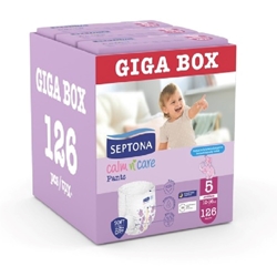 Εικόνα της Septona Πάνες-Βρακάκι Pants Giga Box Junior No5 (10-16Kg) 126τεμ (3*42τεμ)