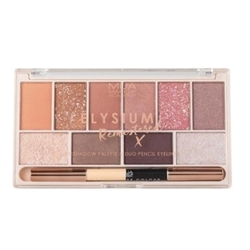 Εικόνα της Mua Makeup Academy Eyeshadow Pallette Elysium 10 Shade + duo pencil 17g