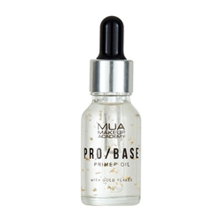 Εικόνα της Mua Makeup Academy Pro Base Primer Oil With gold Flakes 15ml