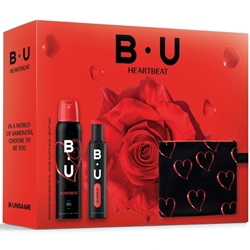 Εικόνα της B.U. Σετ Δώρου Eau de Toilette Heart Beat 50ml & Deodorant 150ml & Gift