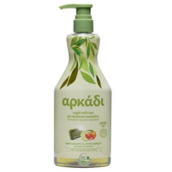 Εικόνα της Αρκάδι Υγρό Πιάτων Περγαμόντο & Γκρέιπφρουτ Αντλία με Πράσινο Σαπούνι(550ml)