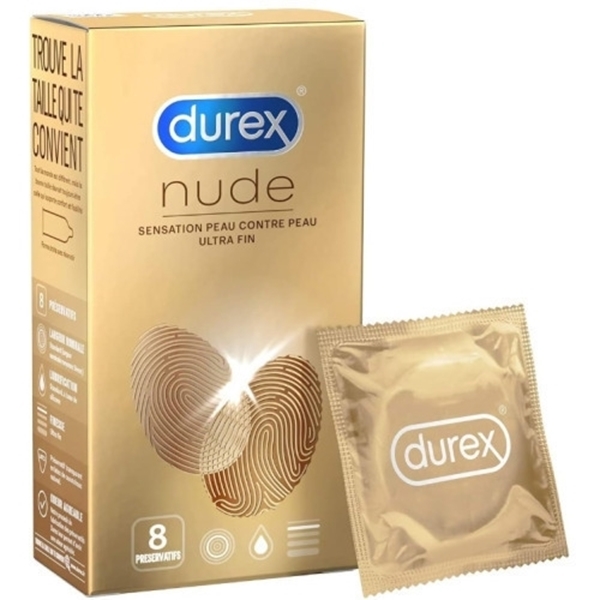 Εικόνα από Durex Nude Original Ultra Thin 8 Τεμαχίων