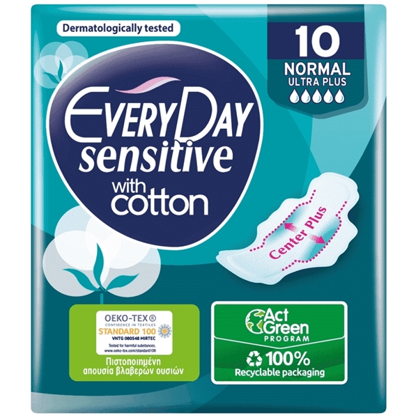 Εικόνα από Every Day Sensitive Normal Ultra Plus 10τμχ