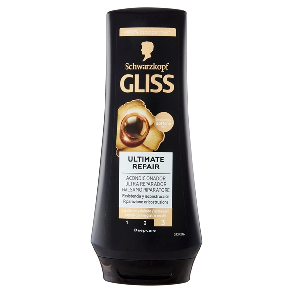 Εικόνα από Schwarzkopf Gliss Ultimate Repair Conditioner Αναδόμησης/θρέψης 200ml