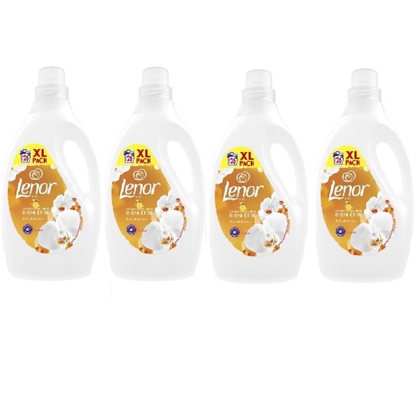 Εικόνα από Lenor Mαλακτικό Joy Gold Orchid 4 Χ 126 Mεζούρες