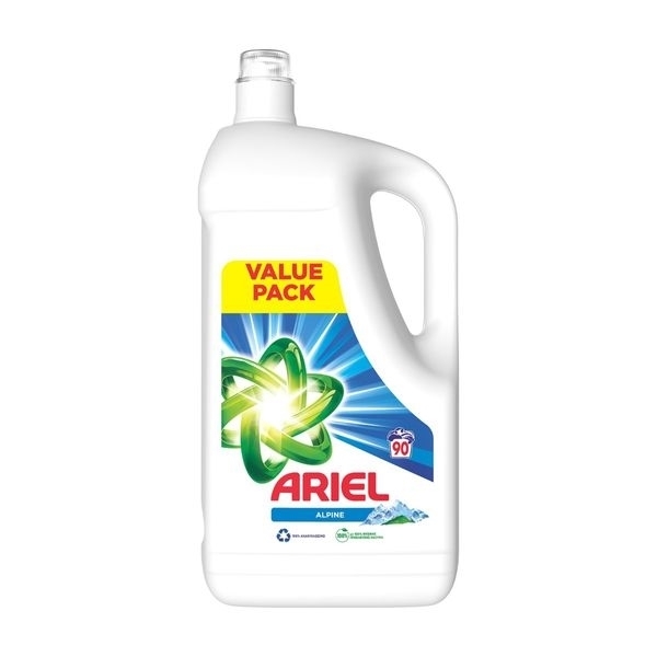 Εικόνα από Ariel Υγρό Πλυντηρίου Αlpine 90 Μεζούρες 4500ml