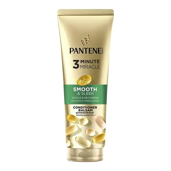 Εικόνα από Pantene Pro-V 3 Μinute Miracle  Smooth & Sleek Conditioner 220ml