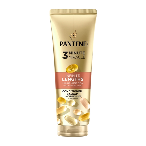 Εικόνα από Pantene Pro-V 3 Μinute Miracle Μήκος Χωρίς Όρια Conditioner 220ml