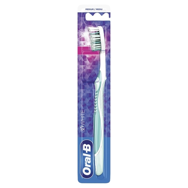 Εικόνα από Oral-B 123 Oδοντόβουρτσα Complete Clean 3D White 35 Mέτρια