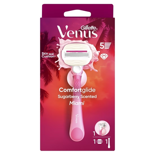 Εικόνα από Gillette Woman Mηχανή Venus Miami (Mηχανή + 1 Aνταλλακτικό+ Hanger)