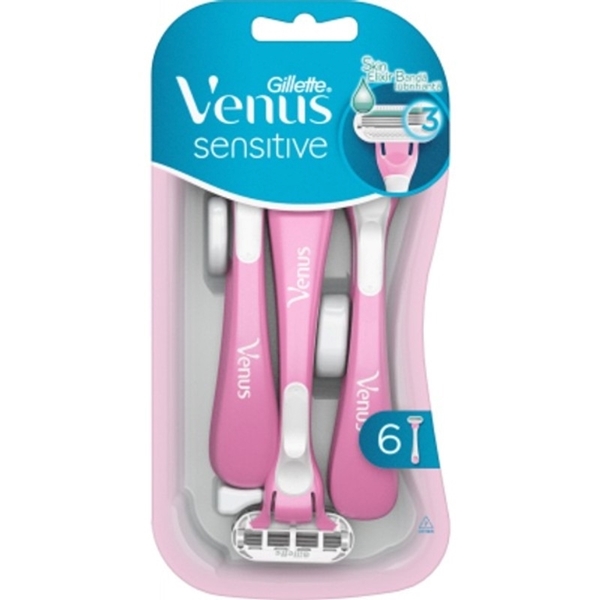 Εικόνα από Gillette Woman Ξυραφάκι Venus Sensitive Blister 6Tεμαχίων