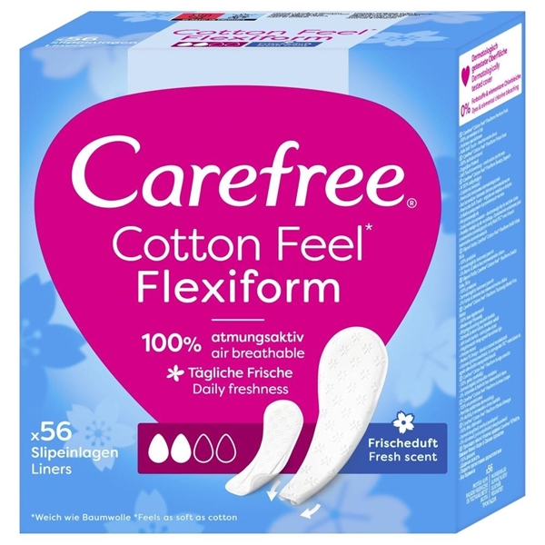 Εικόνα από Carefree Σερβιετάκι Flexiform Fresh 56 Tεμ.