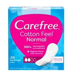 Εικόνα της Carefree Σερβιετάκι Cotton Fresh 56 Τμχ