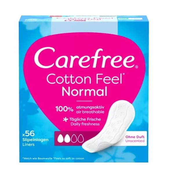 Εικόνα από Carefree Σερβιετάκι Cotton Fresh 56 Τμχ