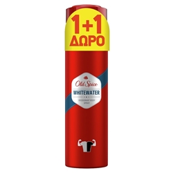 Εικόνα της Old Spice Deo Spray White Water 150ml+150ml Δώρο