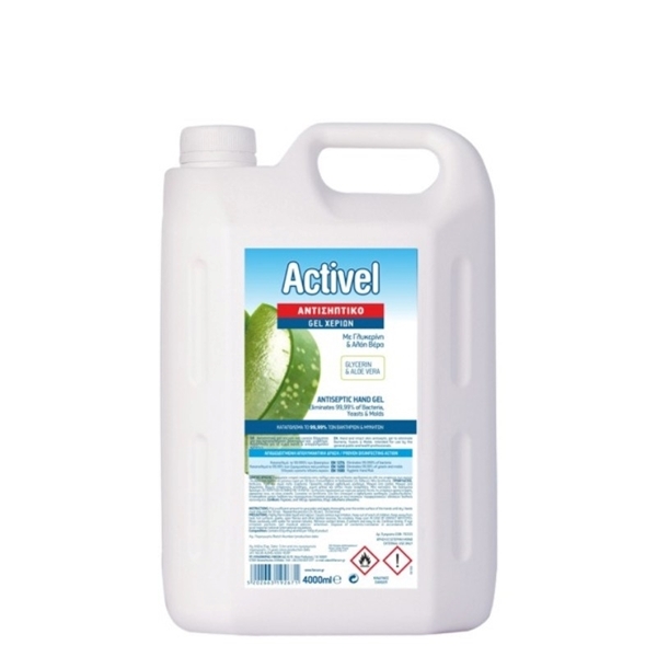 Εικόνα από Farcom Activel Plus Gel Καθαρισμού Χεριών 4L Ήπια Αντισηπτική Δράση