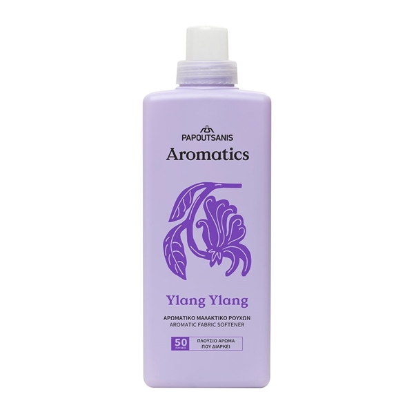 Εικόνα από Papoutsanis Aromatics Ylang Ylang Μαλακτικό Ρούχων, 50μεζούρες (1000ml)