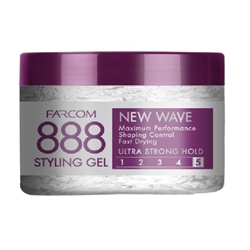 Εικόνα της Farcom 888 Gel New Wave Ζελέ Μαλλιών 250ml